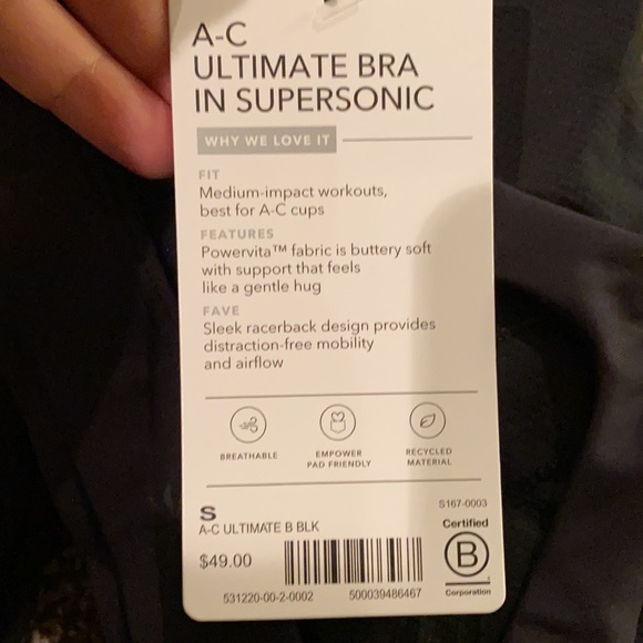 Athleta Ultimate Bra A-C - Picture 11 of 12